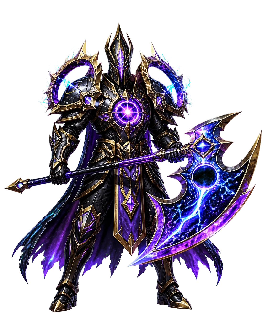 Lightning Quest knight portrait