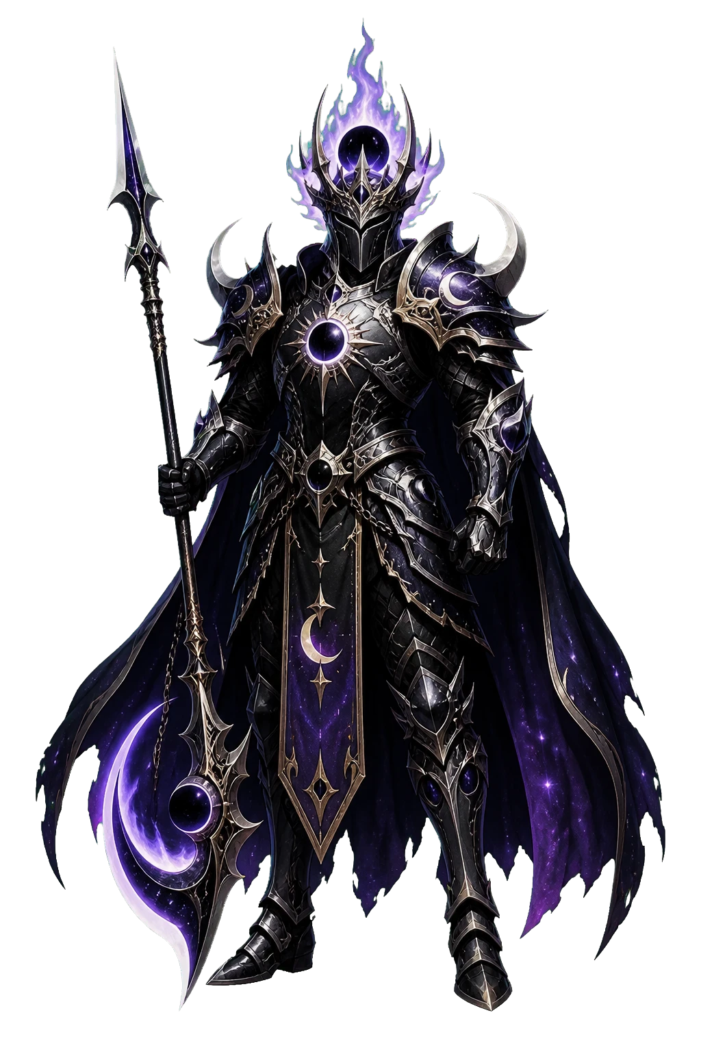 Eclipse Crown knight portrait