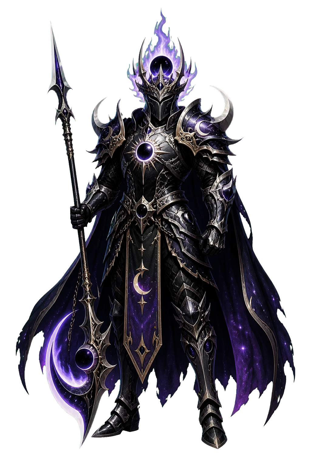 Eclipse Crown knight portrait