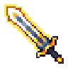 Gilded Comet Sword